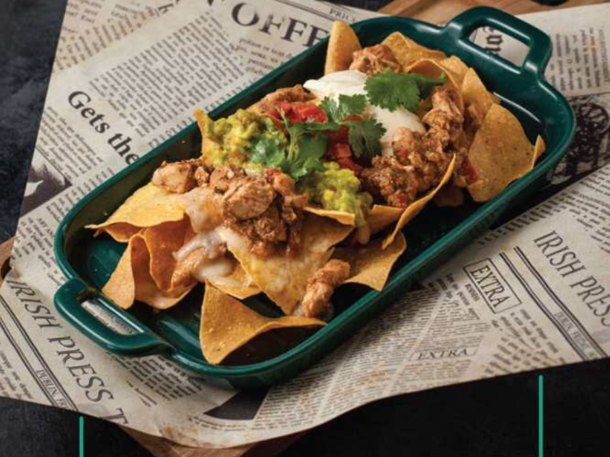 nachos in gabets pub