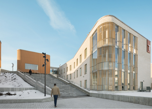 Проектирование здания психиатрической клиники в городе Тампере