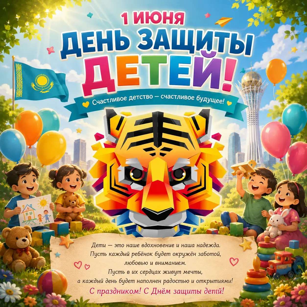 1 июня день защиты детей
