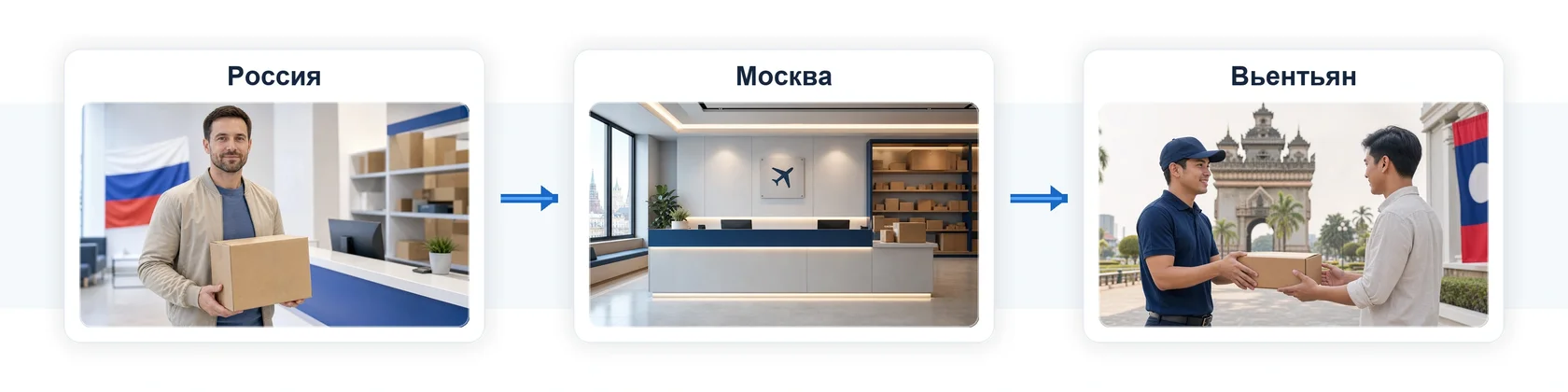 Отправить посылку во Вьентьян из России