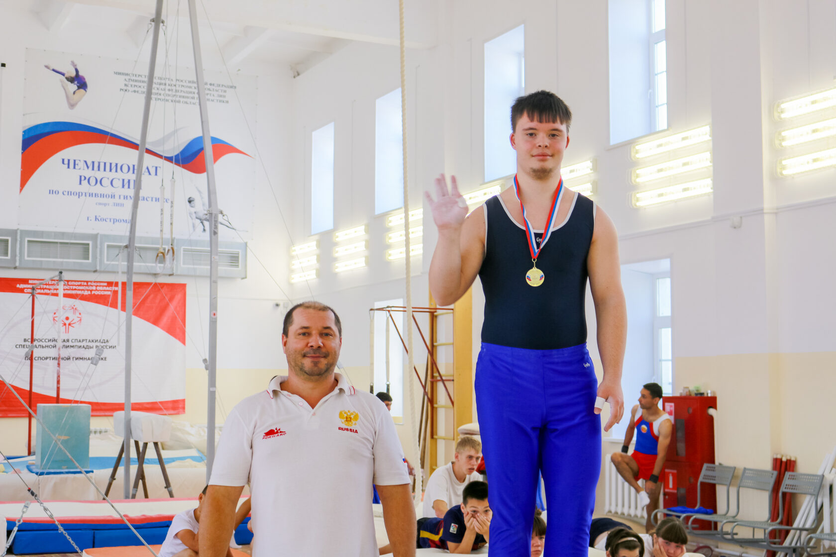 Виды спорта Специальной Олимпиады: спортивная гимнастика