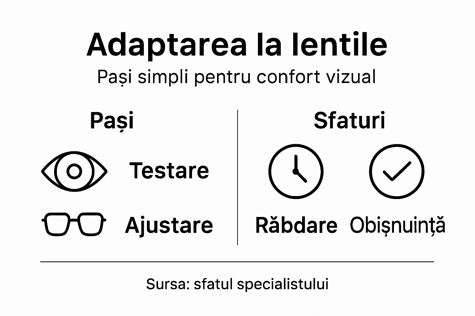 Infografic: semnele că ai nevoie de ochelari