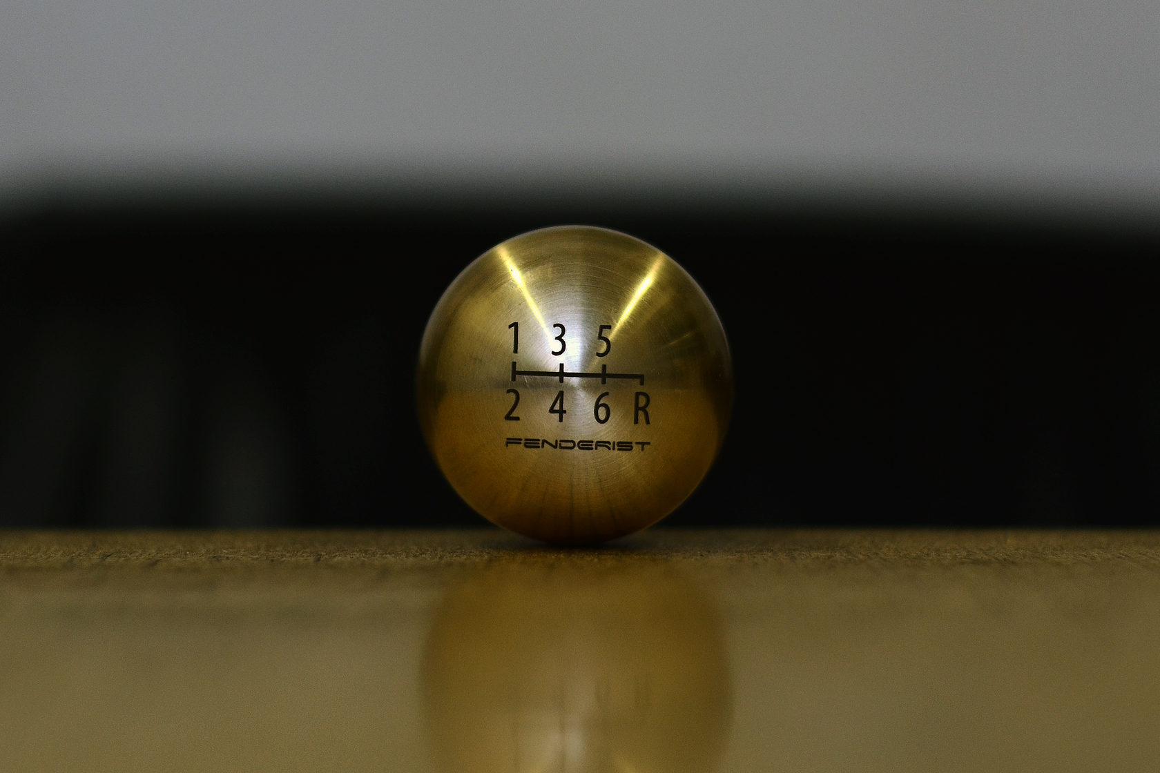 Brass 6mt Shift Knob Kit