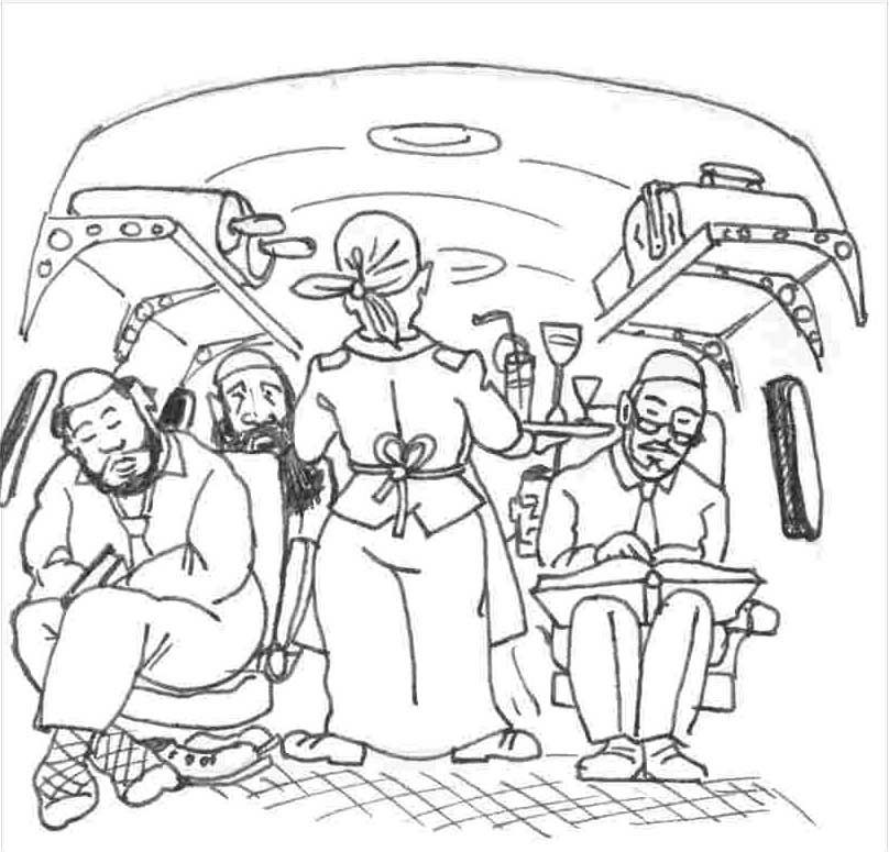 Рисунок художника Йосифа Лихтарева ( члена общины 