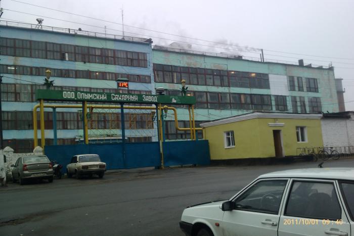  Олымский сахарный завод
