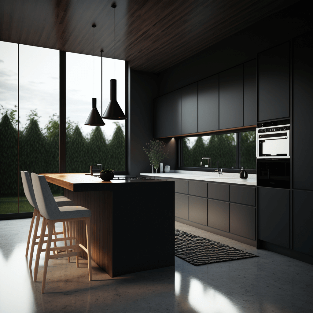 A stunning, photorealistic rendering of an modern living room, created with V-Ray and SketchUp