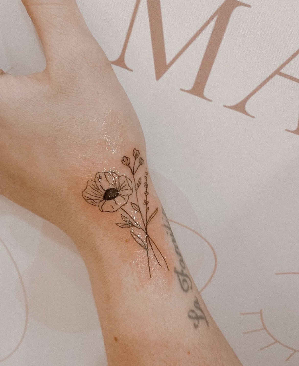 Fine Line Tattoos by Math - Flowers are the sweetest things that God ever  made and forgot to put a soul into. . . Single needle soft shaded jasmine  flower on the