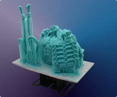 Надежная платформа 3D-принтера REX 6K MONO