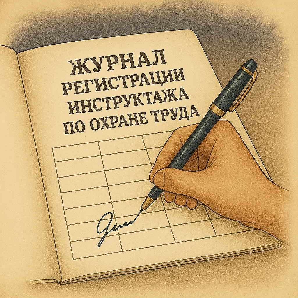 подпись в инструктаже по охране труда