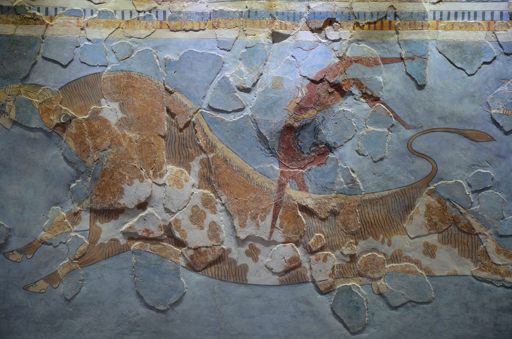 Кносский дворец фрески дельфины