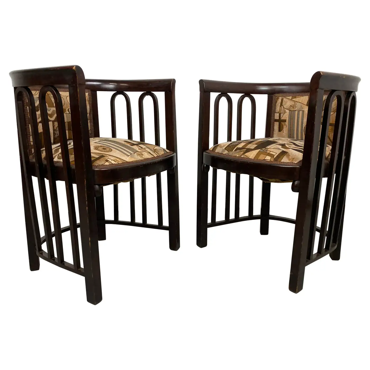 Кресла Fledermaus № 423 от Йозефа Хоффмана