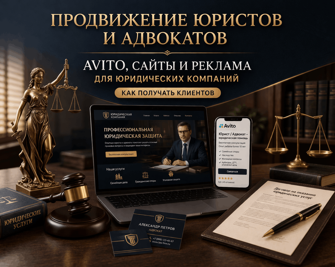Продвижение юристов и адвокатов