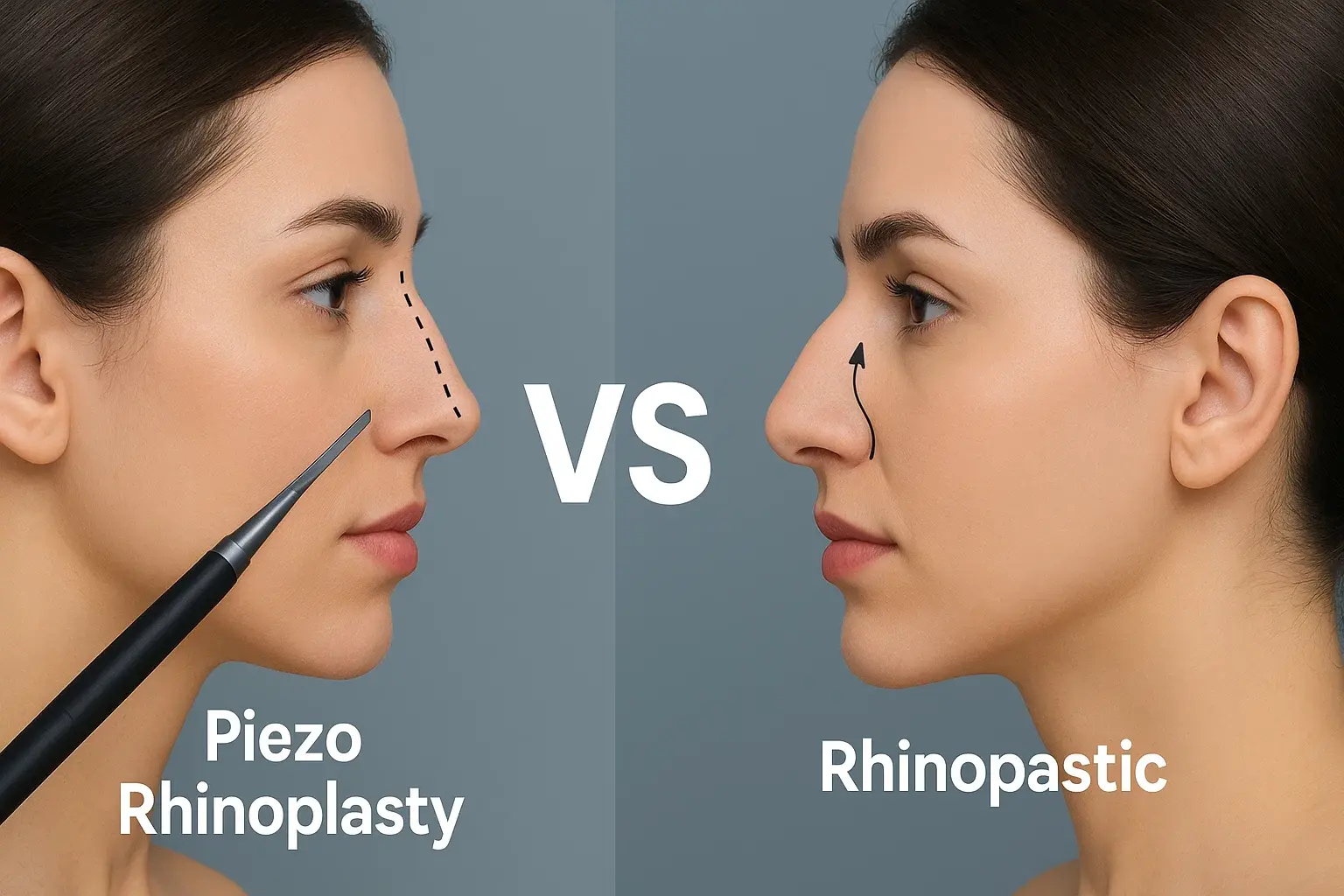 piezo rhinoplasty vs rhinoplasty