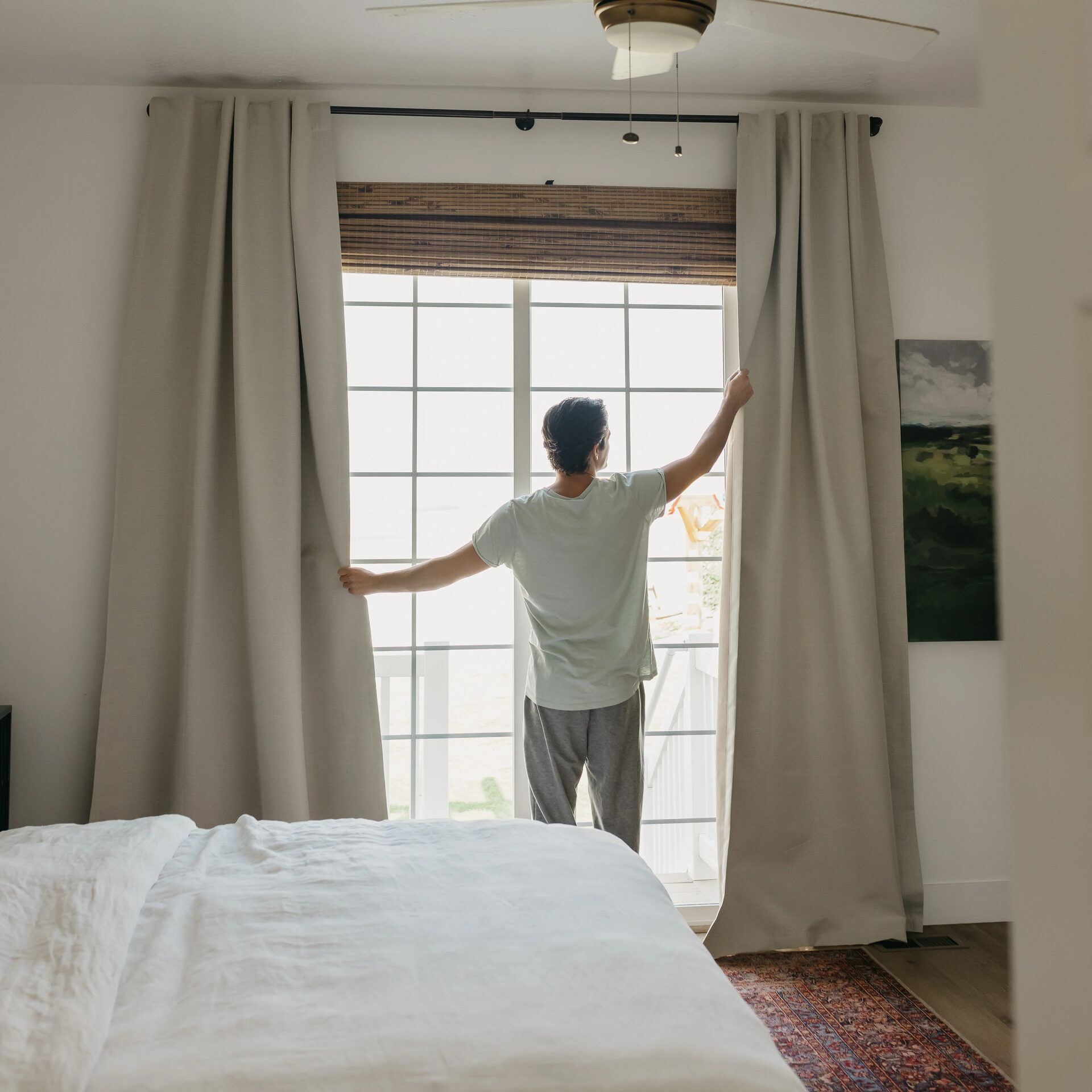 Шторы блэкаут из канваса фото