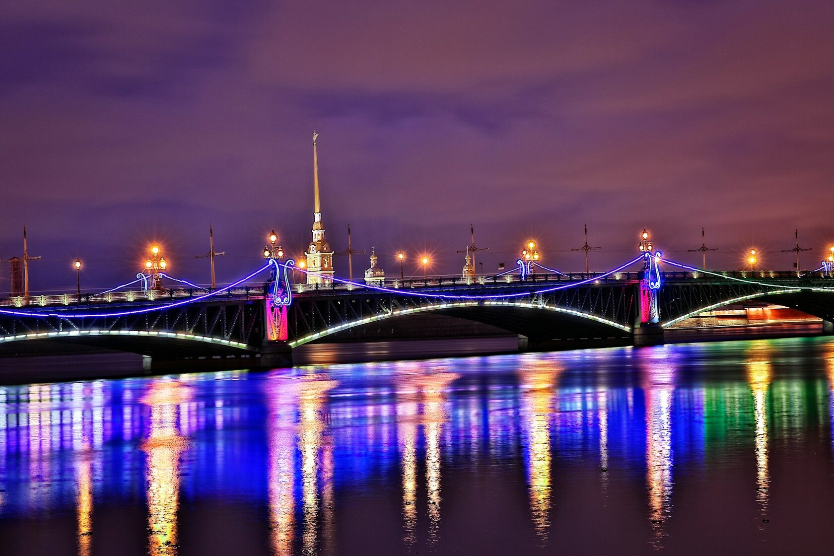 Троицкий мост, Россия, Санкт-Петербург, Петроградский район, Посадский