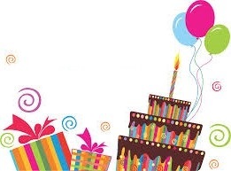 картинка торт с шариками и подарками