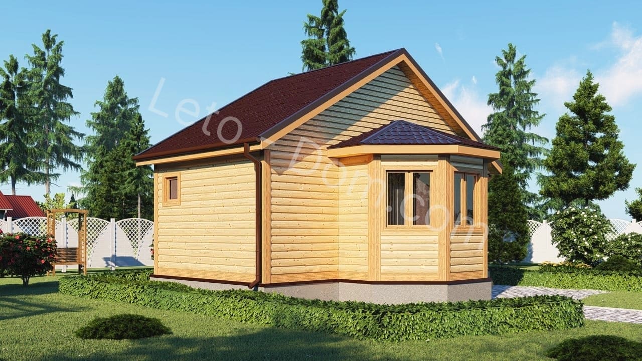 дом из бруса