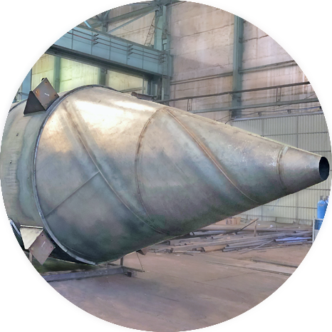 конус силоса для цемента