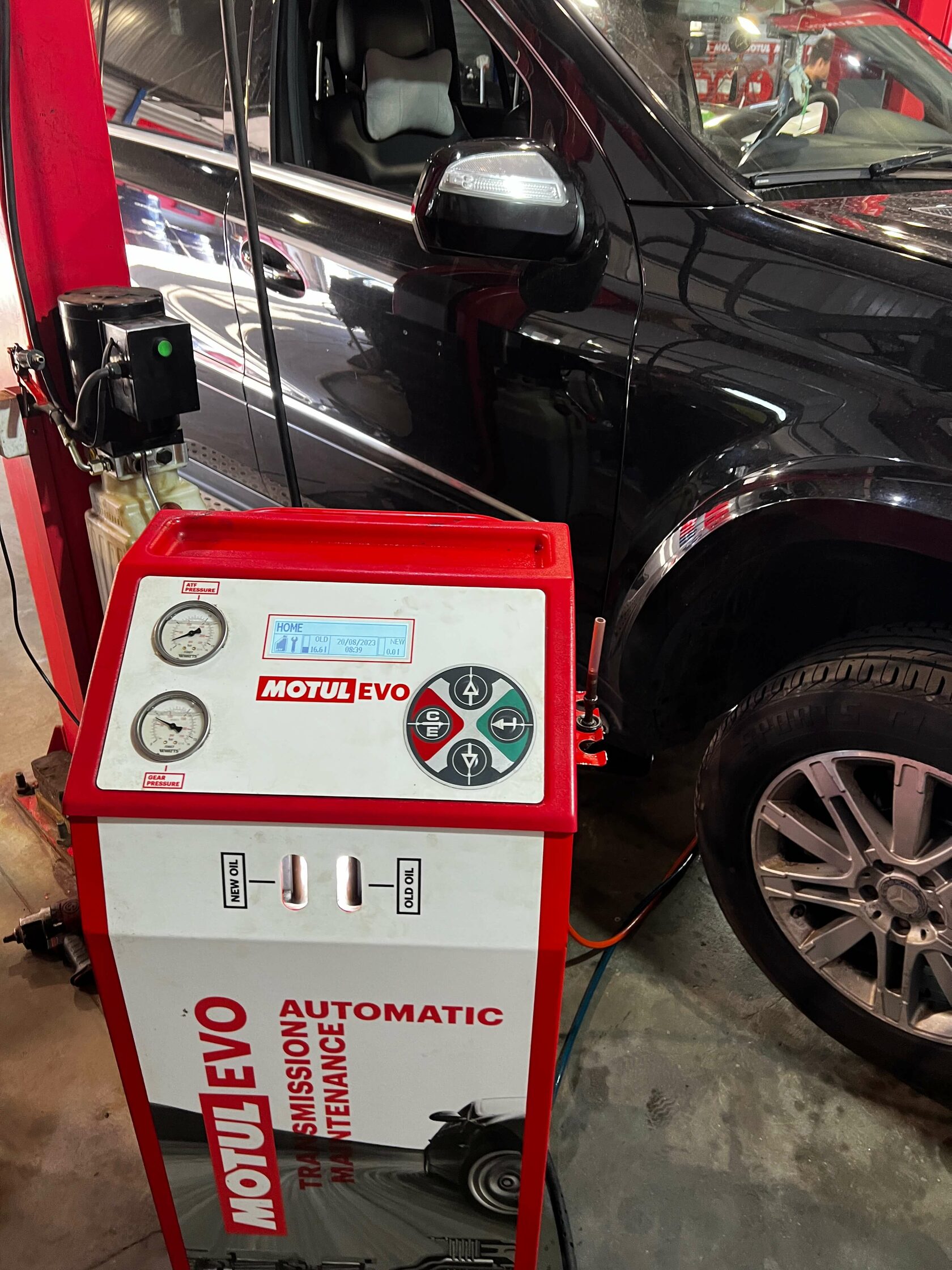 Состояние масла АКПП Mercedes