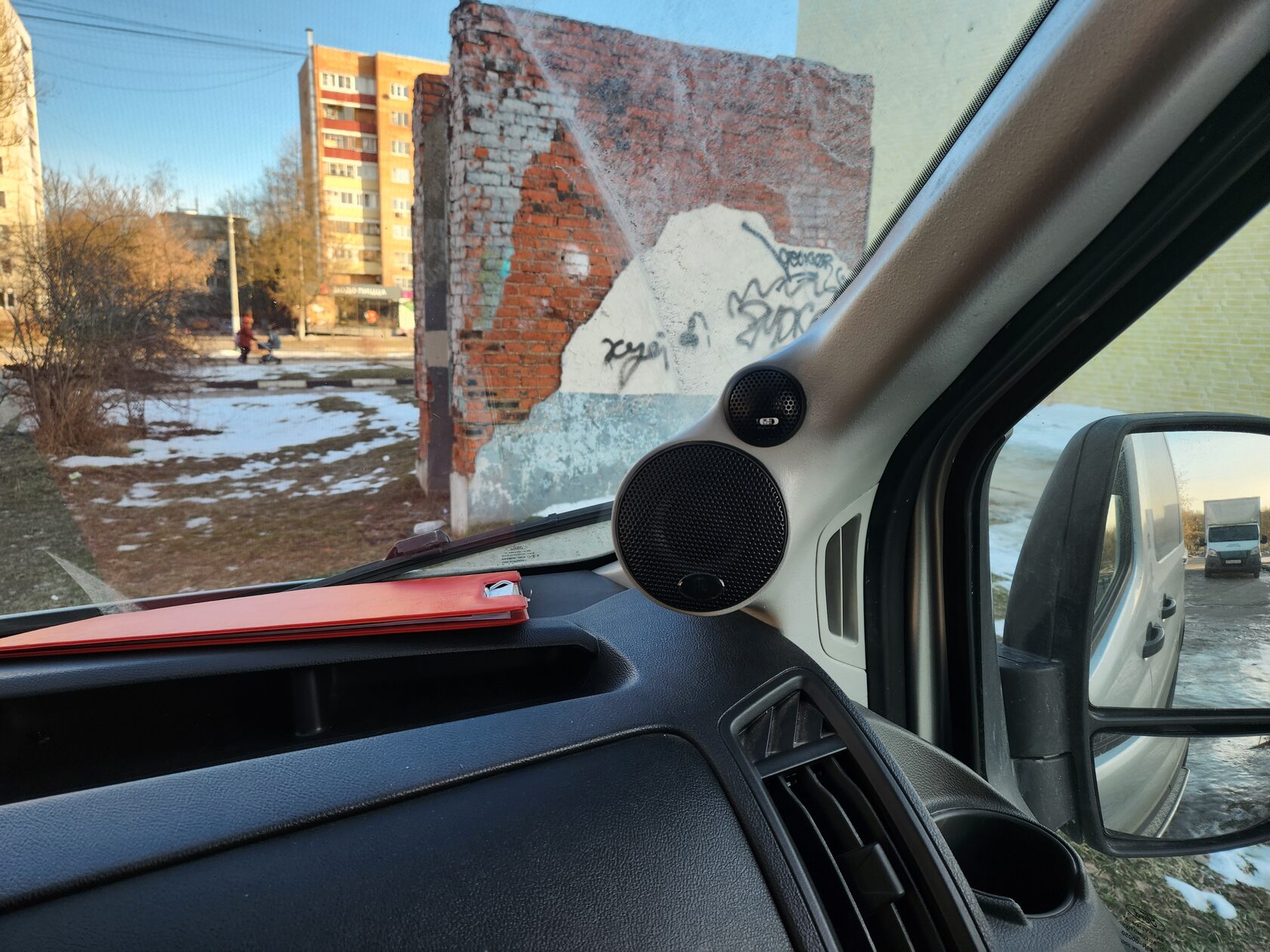 ford transit замена акустики динамиков