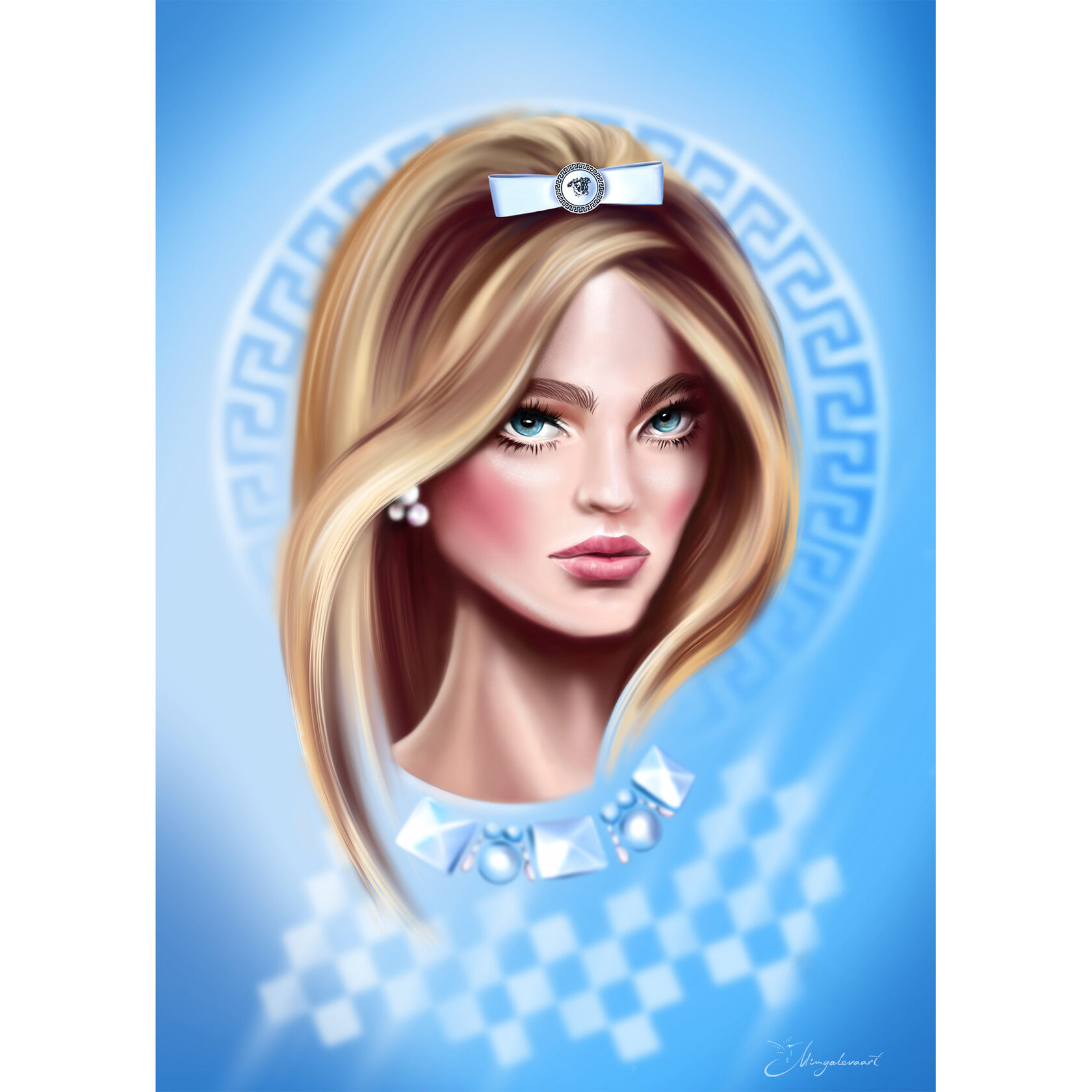  Цифровая иллюстрация, Procreate illustration, Фэшн-иллюстрация, Fashion-illustrator, mingalevaart, Анна Мингалёва