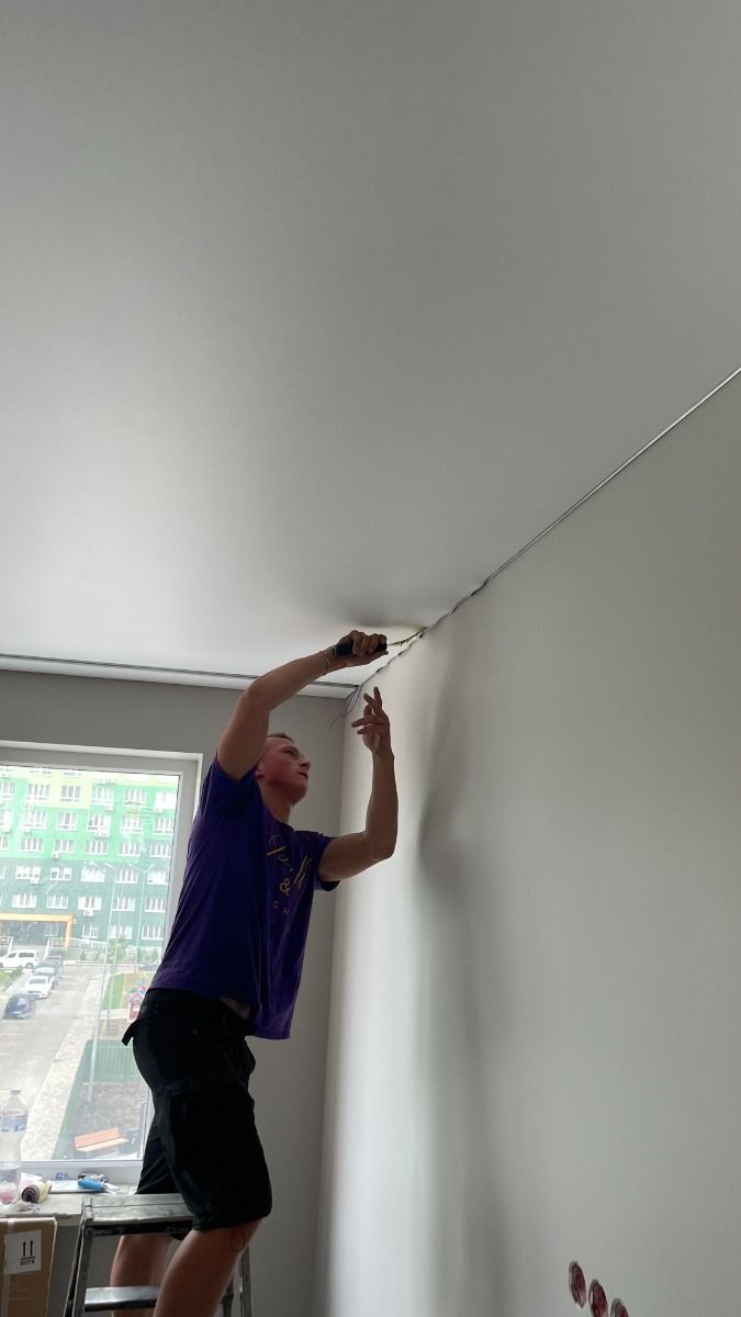 Монтаж потолка 2