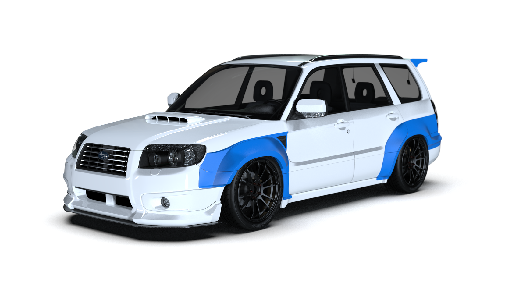 Subaru forester sg5 тюнинг