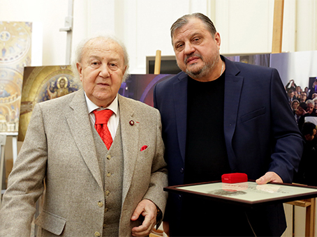 Зураб Церетели и Георгий Курдов