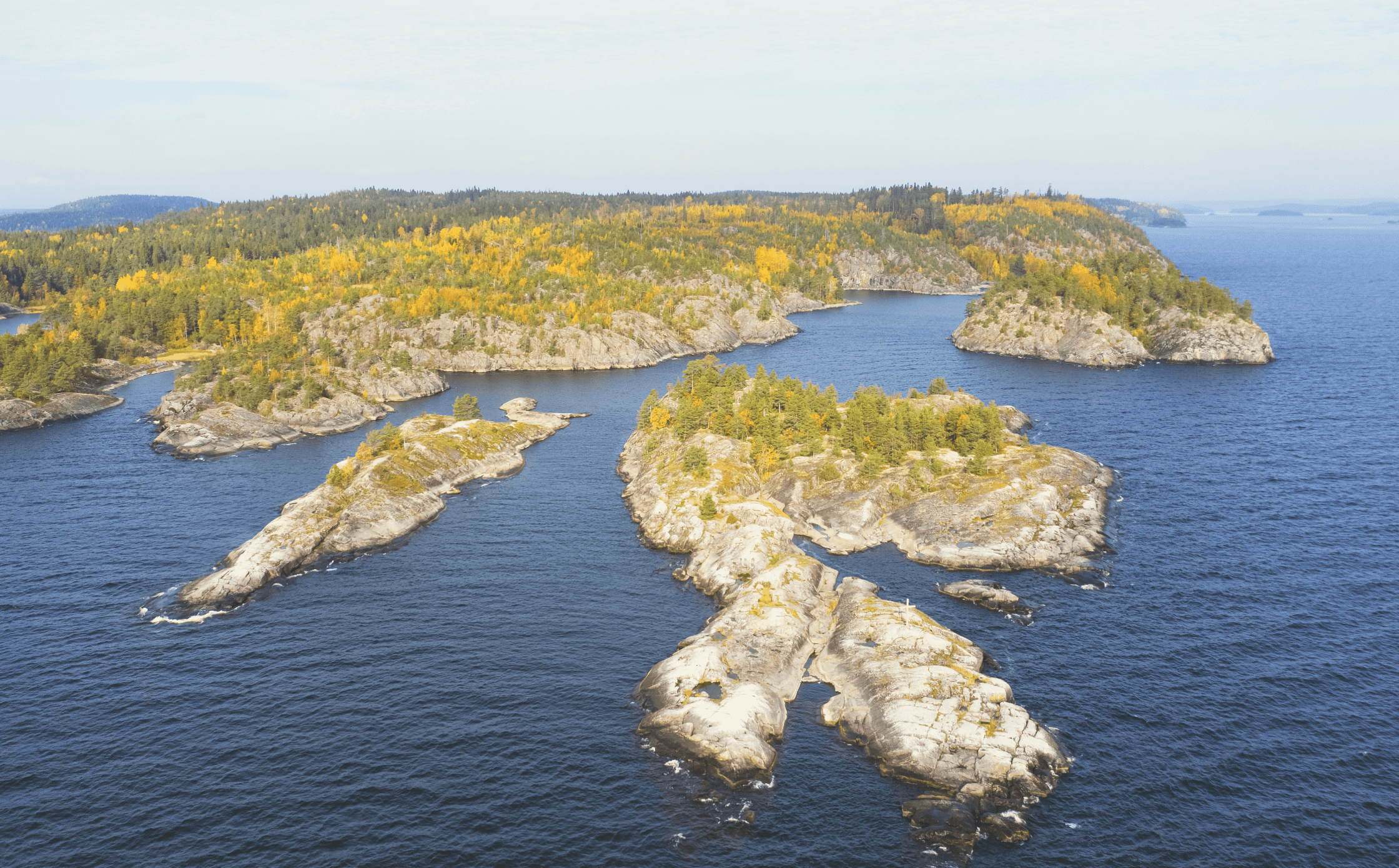 Соловецкие острова водопад