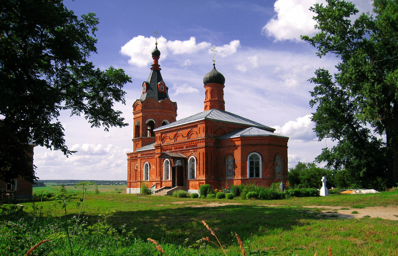 Церковь Димитрия Солунского (Дуброво). Церковь Дмитрия Солунского Дуброво. Церковь Димитрия Солунского в Дуброво деревня Дуброво.