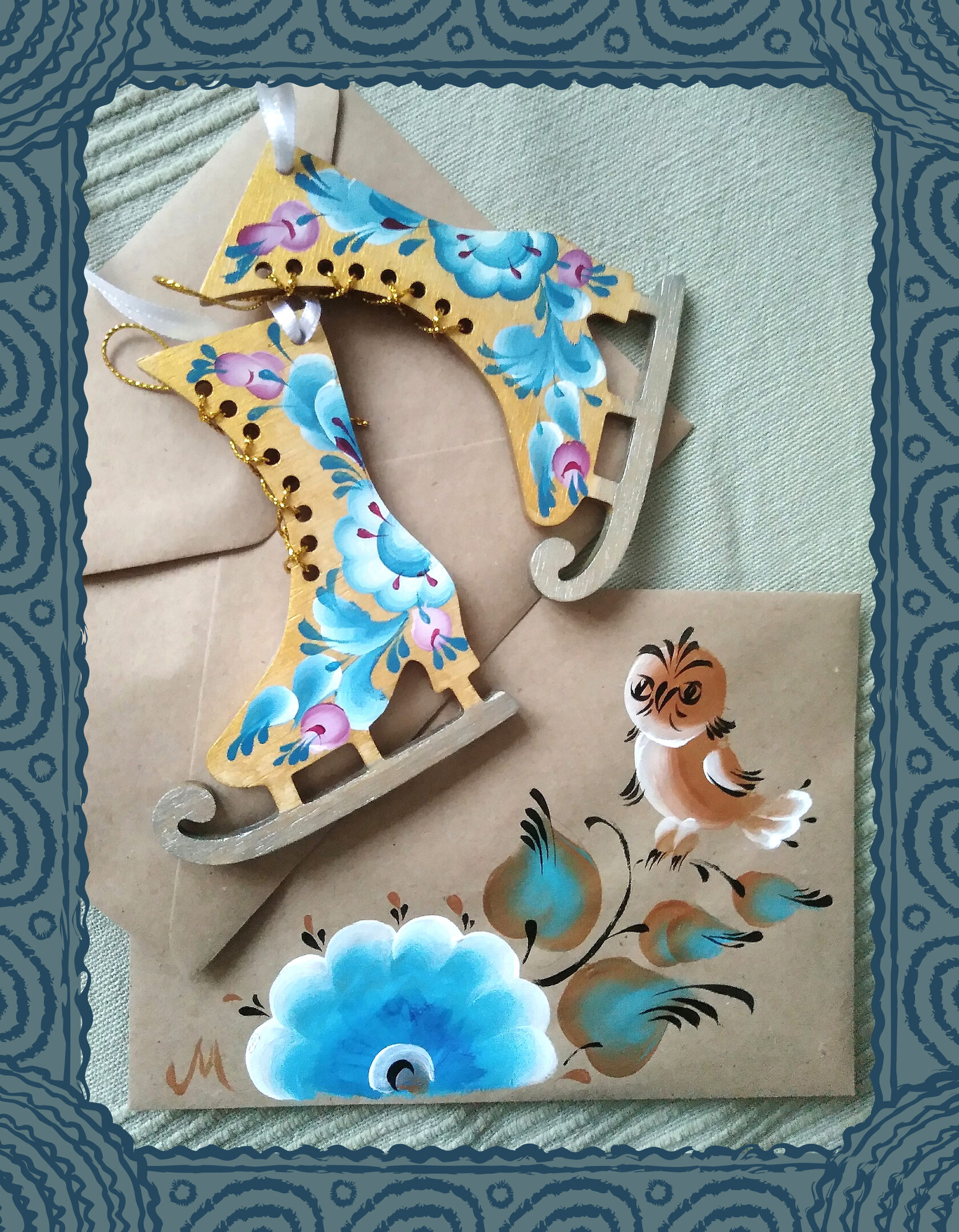 Уральская роспись. Автор Ирина Михеева