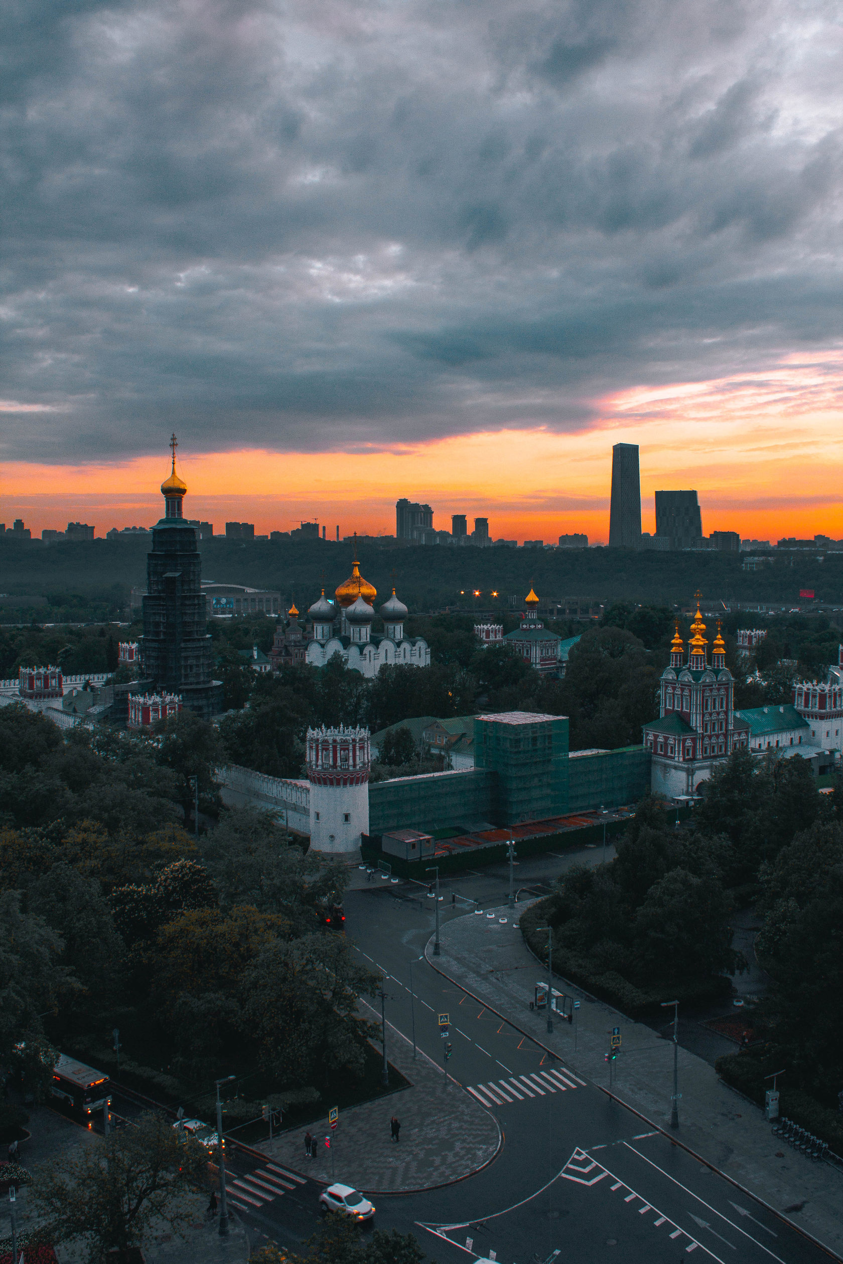 вид с крыш сити в москве