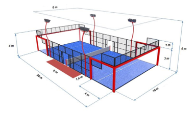 Padel court