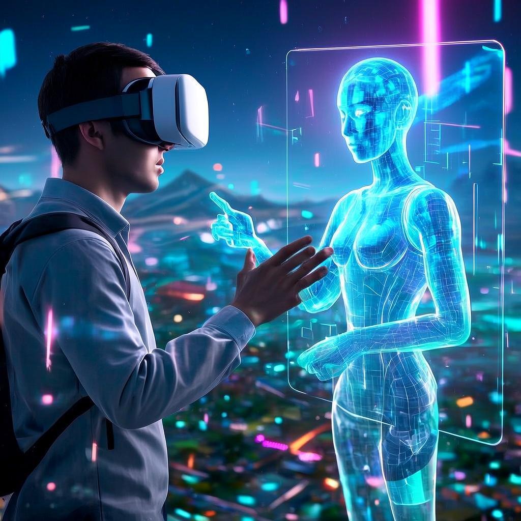 Умные виртуальные персонажи на базе ИИ взаимодействуют с игроками в VR игре