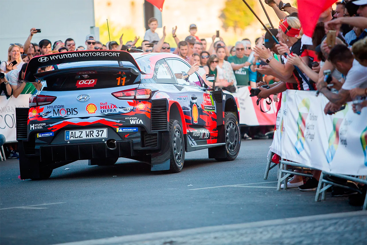 Тьерри Невилль и Николя Жильсуль, Hyundai i20 Coupe WRC, ралли Португалия 2019