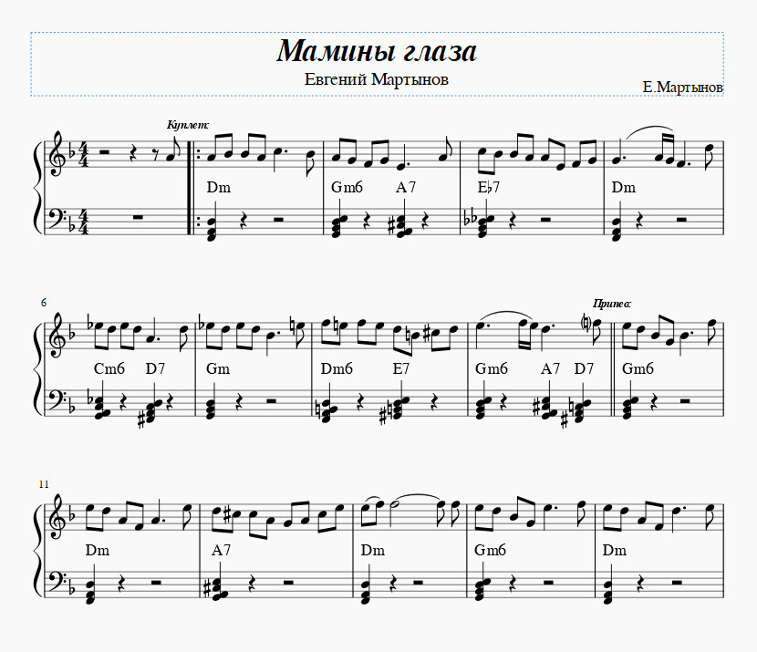 Мамины глаза