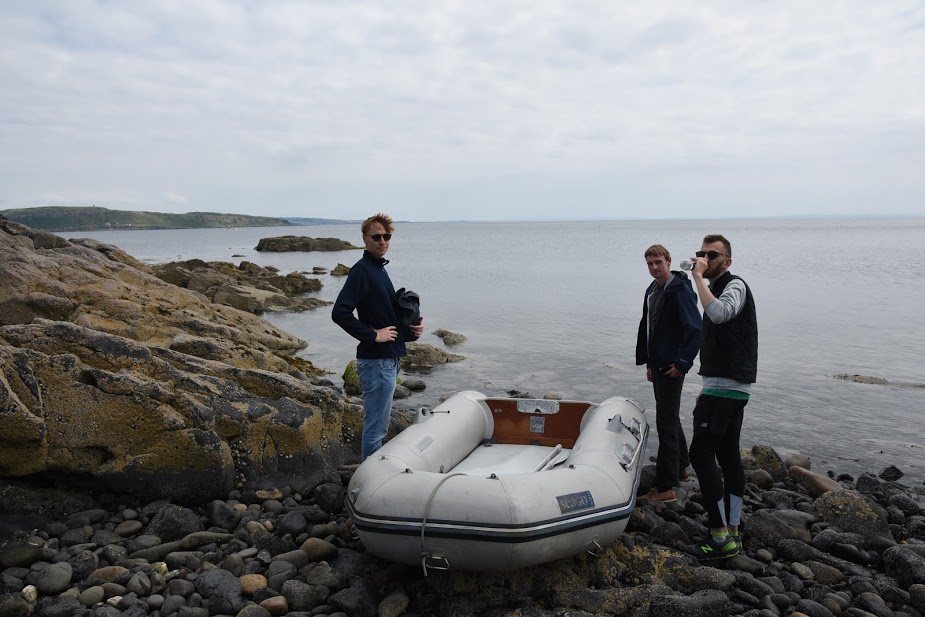  rubber motor boat