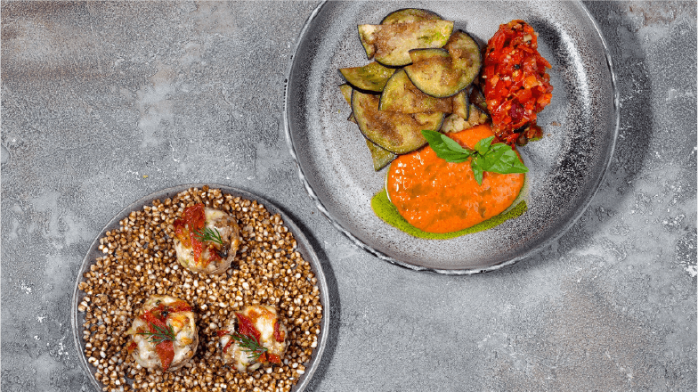 съемка меню