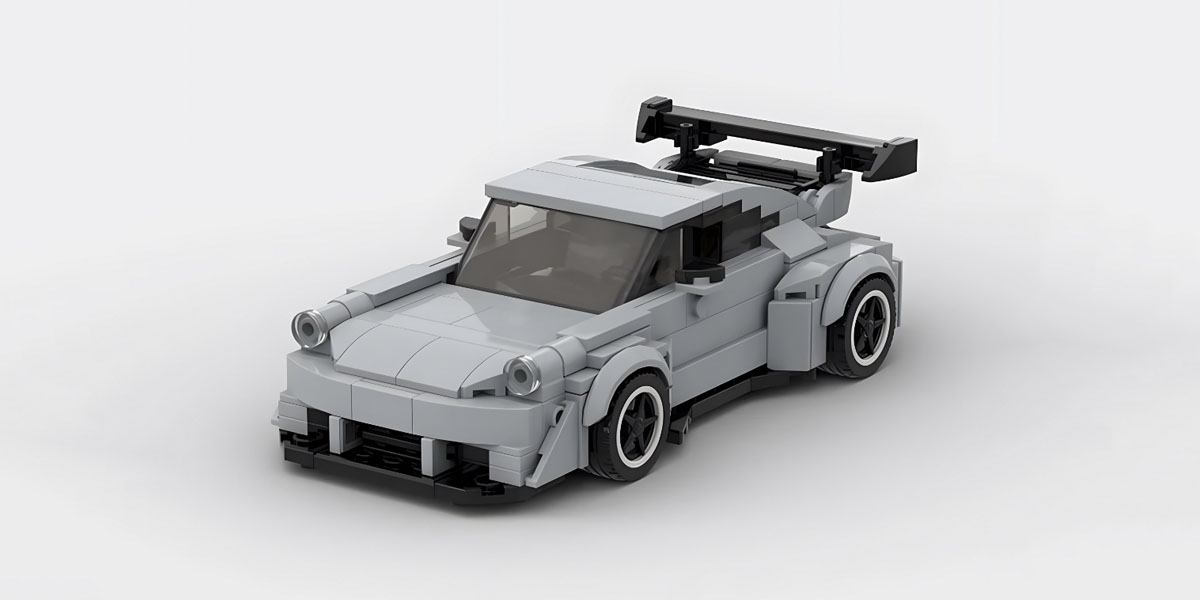 LEGO самоделка: Porsche 911 (рис. 1)