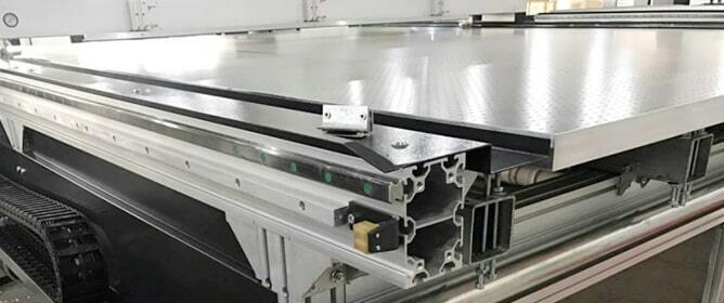 вакуумный стол планшетного плоттера