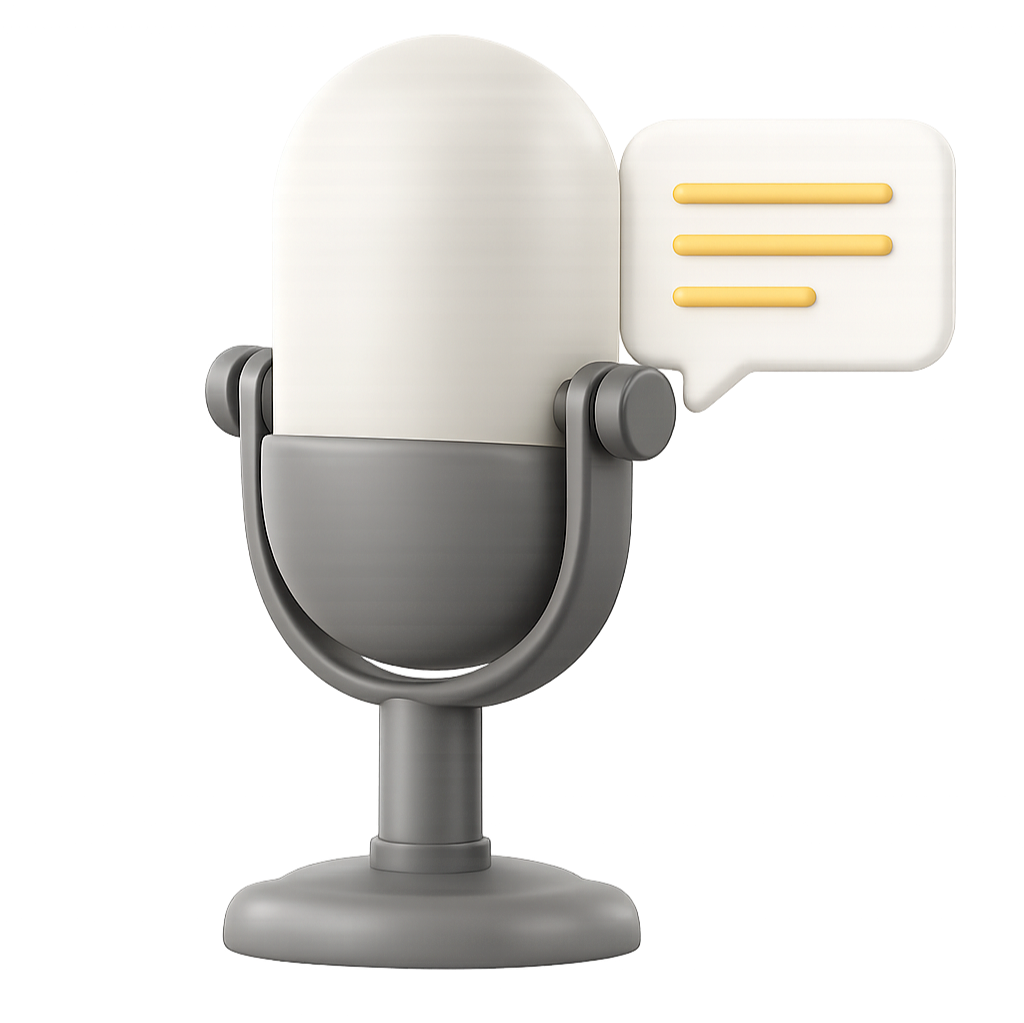 Podcast microphone