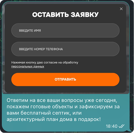 Лид-магнит: септик или проект