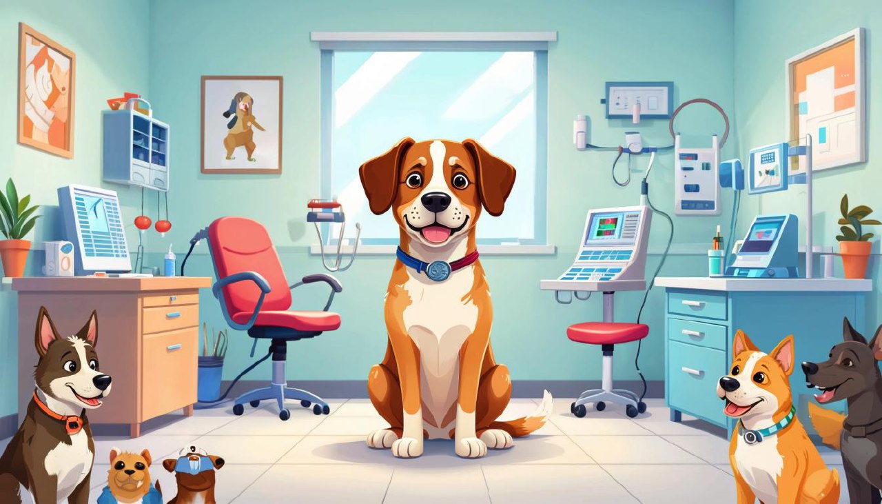 Язвы кожи у собак