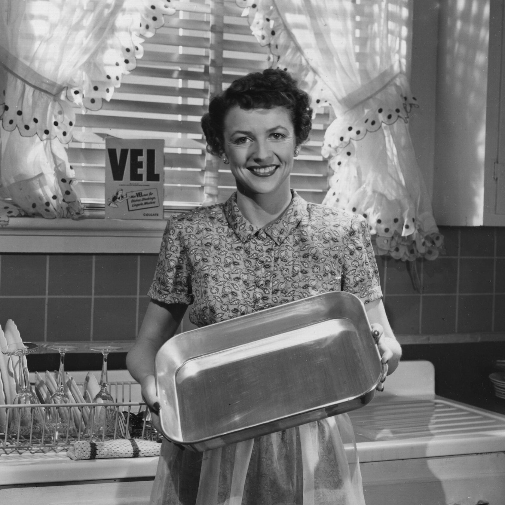 Оконный текстиль 1950-х годов