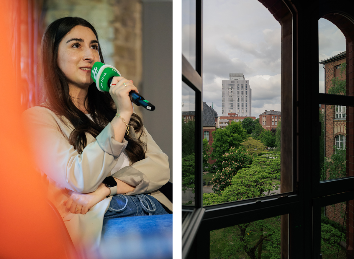 Paneldiskussion über Ernährungstrends Supplements AI-Scans und Gentests bei Wissen unplugged Berlin