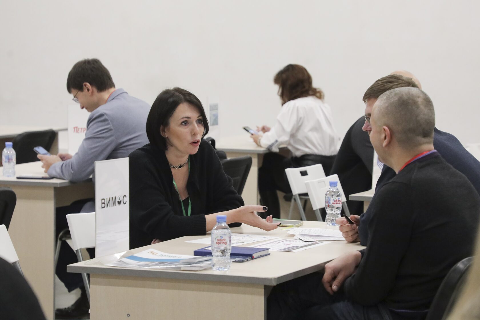 Деловые переговоры на выставке CityBuildRussia