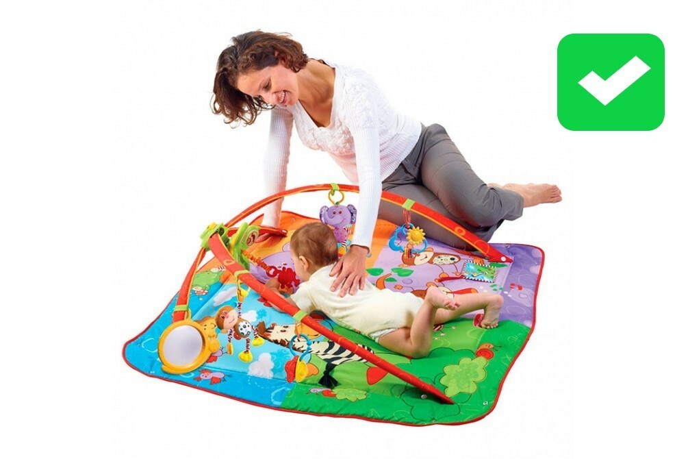 Развивающий коврик для детей своими руками: интересные идеи, особенности и рекомендации