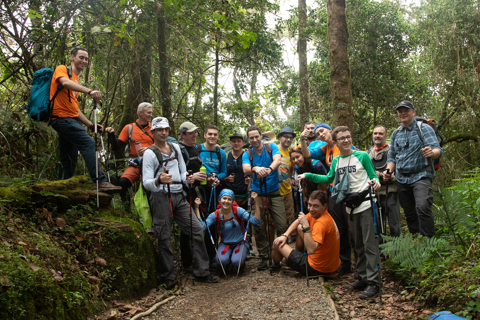 Космическое восхождение на Килиманджаро по маршруту Мачаме