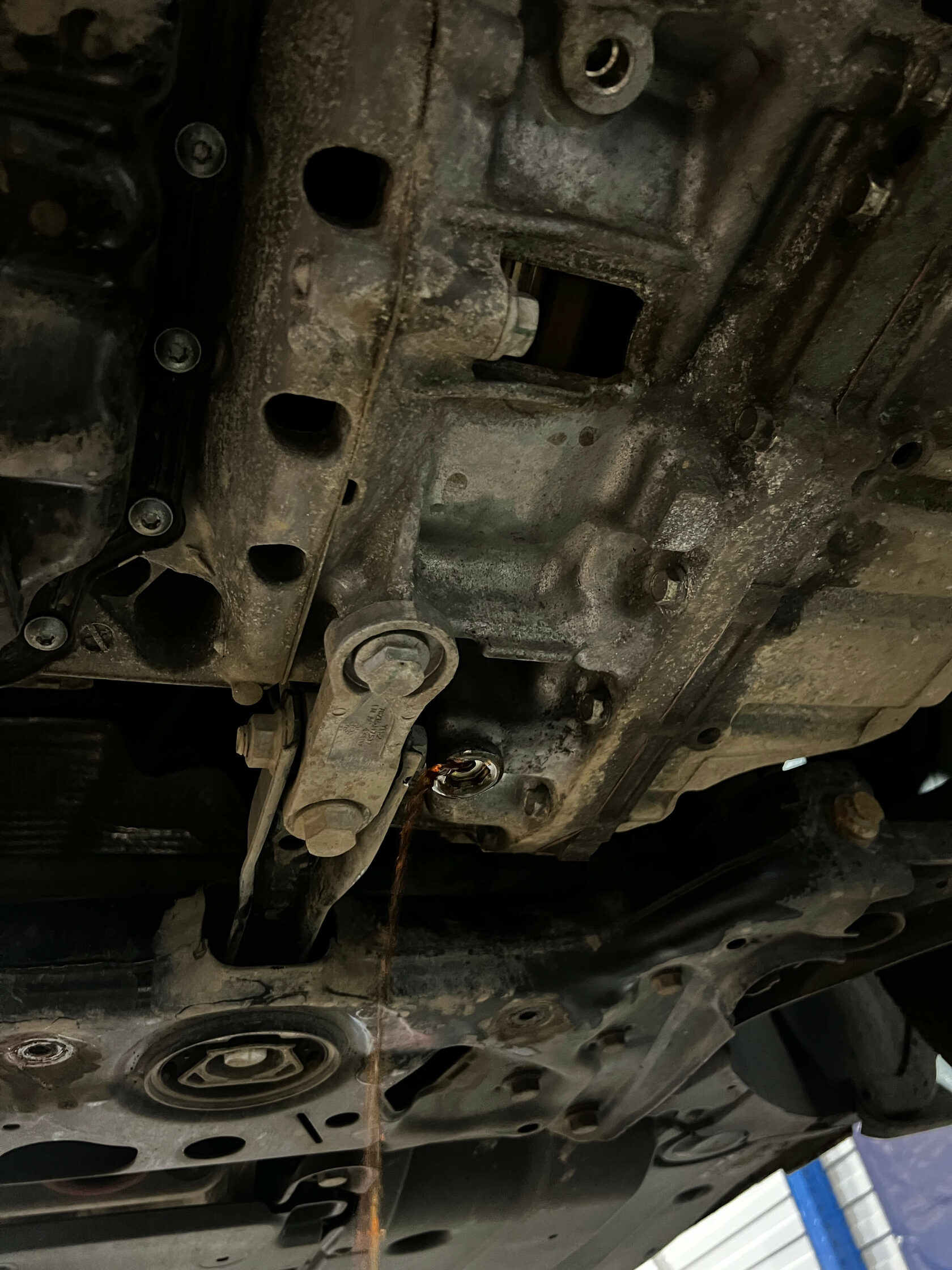 Выставление уровня масла Aisin