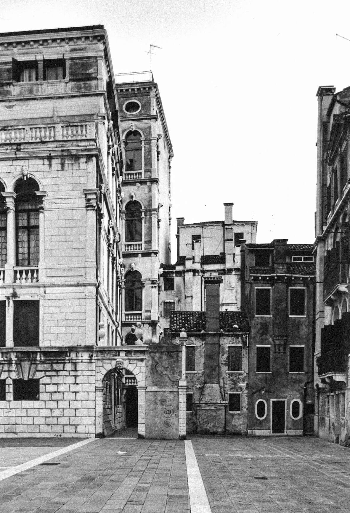 Venice. negative 35 BW